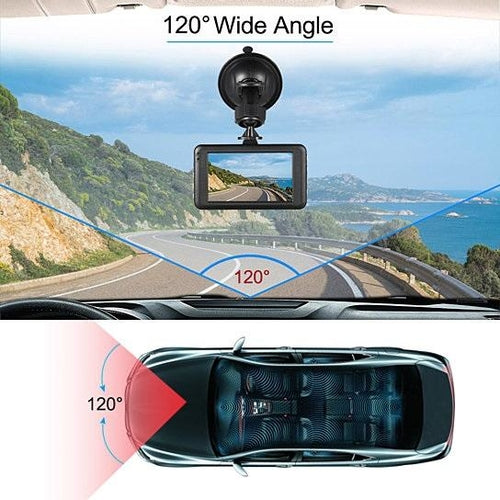 Kamera do auta Dash Cam 1080P G-Sensor Looping Car Camera