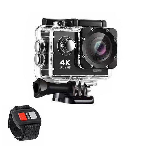 Akční kamera 4K Waterproof All Digital UHD WiFi Camera + RF Remote And Accessories