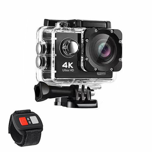 Akční kamera 4K Waterproof All Digital UHD WiFi Camera + RF Remote And Accessories