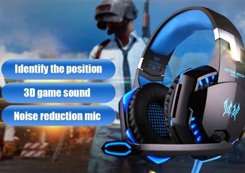 Ninja Dragon G9300 Gaming Headset s mikrofonem a LED podsvícením