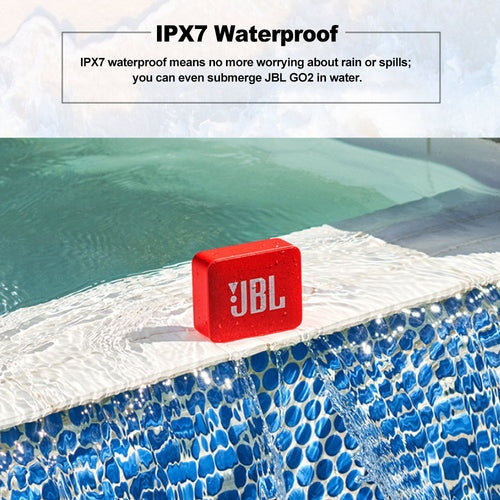 Bluetooth reproduktor JBL GO 2 Wireless Bluetooth Speaker IPX7 Waterproof With Mic